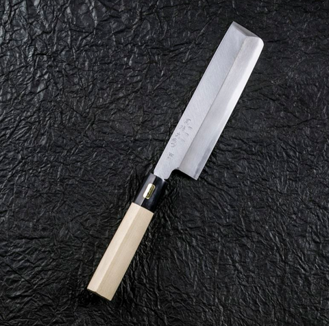 Sekimagoroku Kinju Carbon Steel Usuba knife 165mm