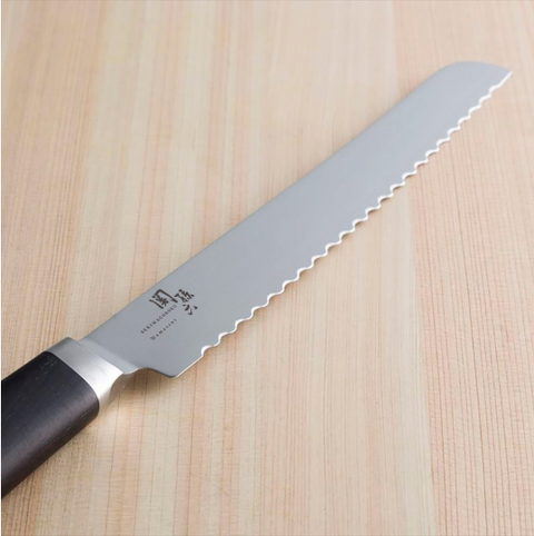 Seki Magoroku Damascus Bread Knife 240mm