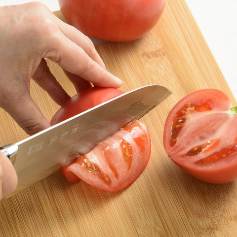 Minamotokotetsu Sweaden Steel Santoku 180mm