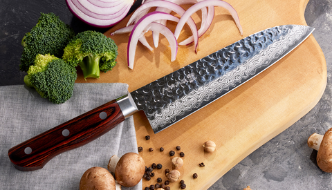 Sakusaku Santoku knife 180mm