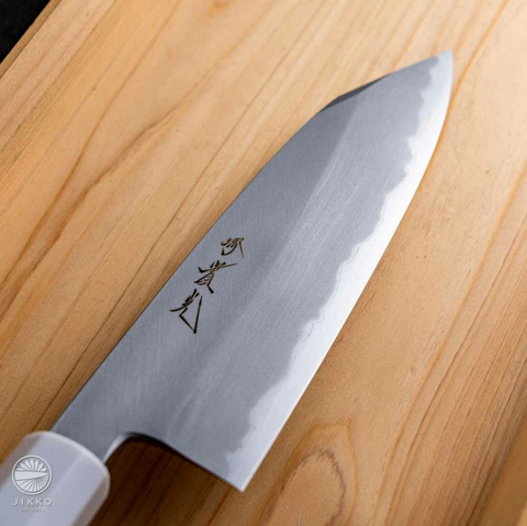 GION AOHAGANE KATABA KIRITSUKE SANTOKU 180mm