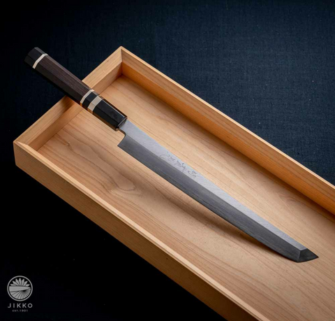 SHIKO Nihon Steel Sakimaru Sashimi Knife 240mm