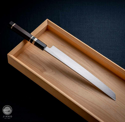 SHIKO Nihon Steel Sakimaru Sashimi Knife 240mm