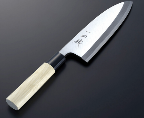 White Steel Deba knife 180mm