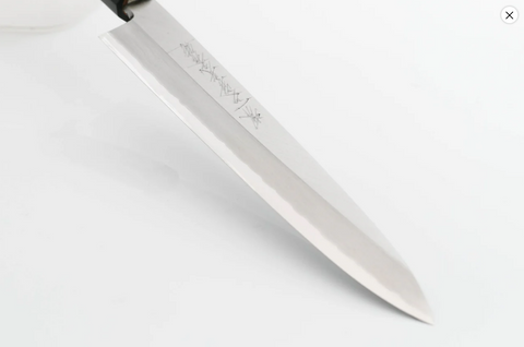 ichimonjimitsuhide hakugin Sashimi Knife 235mm with Sheath